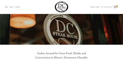 Desktop Screenshot of dc-steakhouse.com