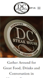 Mobile Screenshot of dc-steakhouse.com